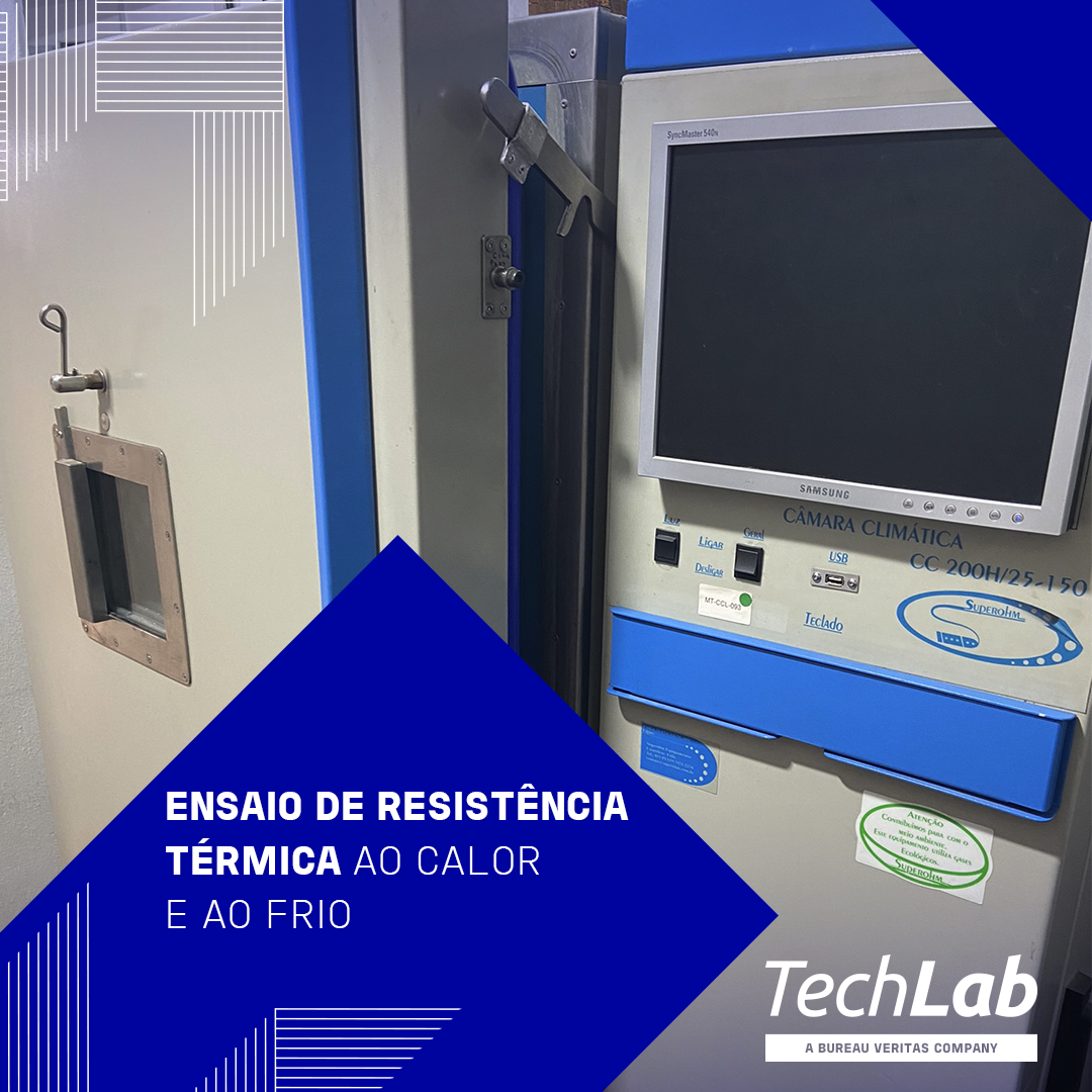  Ensaio de resistência térmica ao calor e ao frio 